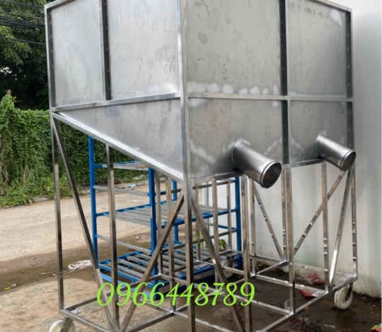 Phễu chiết liệu phân ra bao