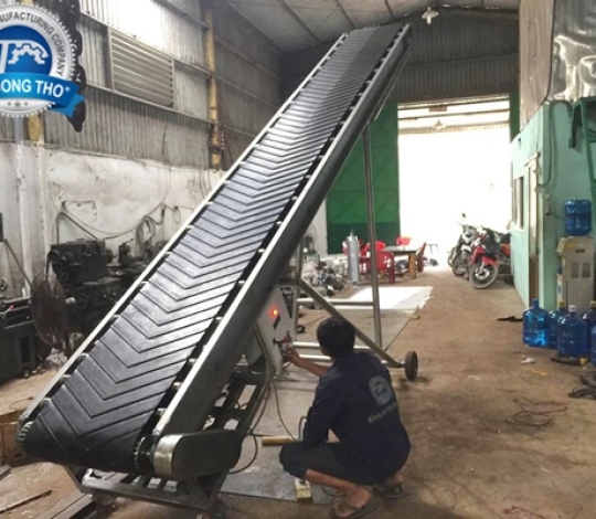 Băng tải cao su inox